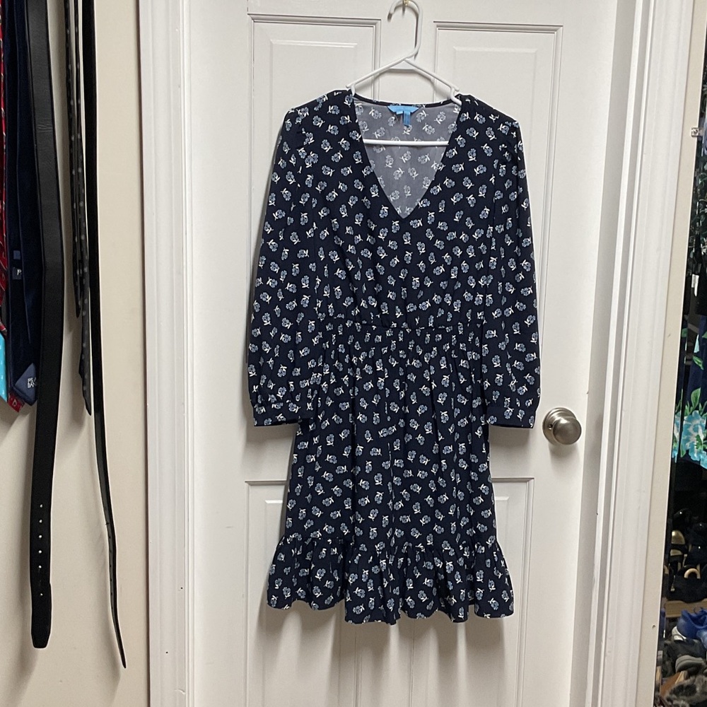 Draper James Blue Floral Dress